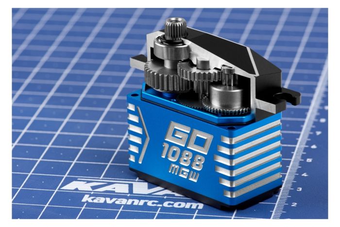 Сервопривід 45г Kavan GO-1088MGW 74кг/0.125с/8.4В
