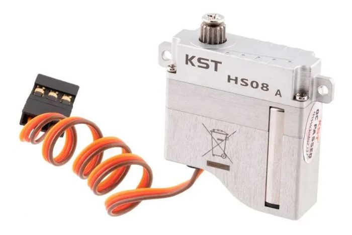 Сервопривід для планерів 11г KST HS08A 5,2кг/0,11сек 15T цифровий