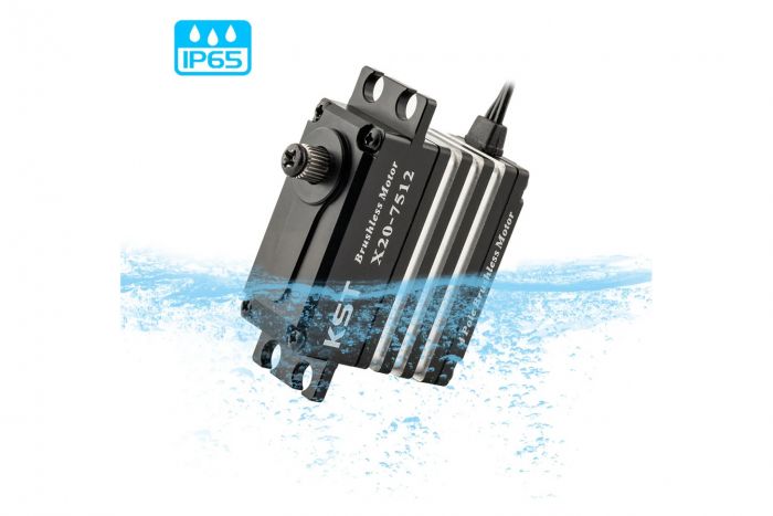 Сервопривід 70г KST X20-7512 82кг/0.11сек/8.4В цифровий IP65