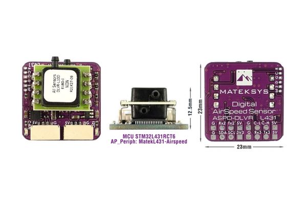 Датчик повітряної швидкості Matek ASPD-DLVR-L10D L431