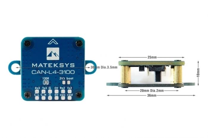 Компас електронний Matek CAN-L4-3100