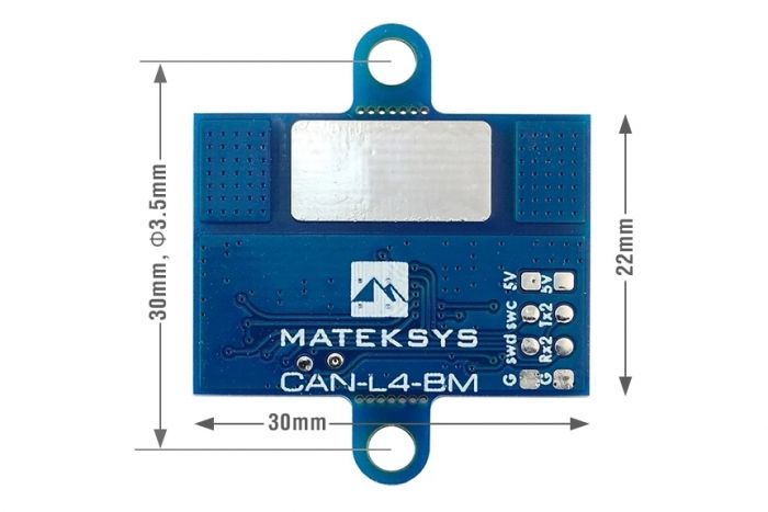 Датчик струму та напруги Matek CAN-L4-BM