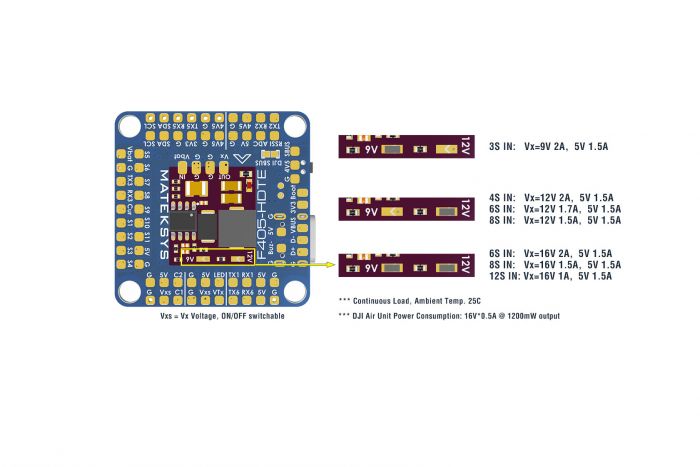 Політний контролер Matek F405 HDTE