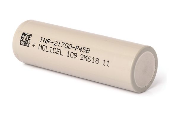 Акумулятор Li-Ion 21700 Molicel INR21700-P45B 4500мАч 45A