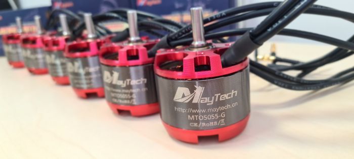 Мотор Maytech 5055 580KV 1776W 12S для літаків