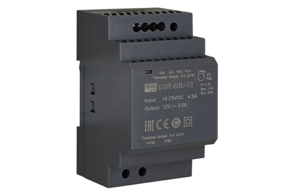 Перетворювач DC-DC Mean Well DDR-60L-12 12В 5А