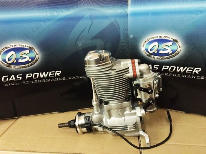 Двигун OS Engines GF40R із глушником F-6040