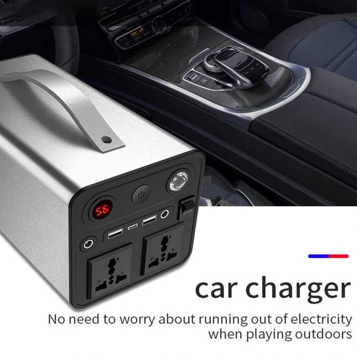 Портативна зарядна станція 300W, 300Wh (80100mAh) для дому, військових