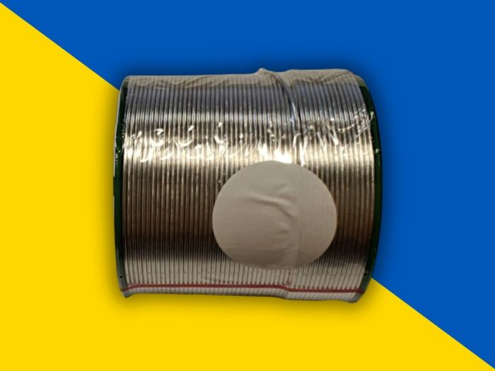 Безсвинцевий припій AIM SN100C 1 мм з флюсом, 500 г — для пайки