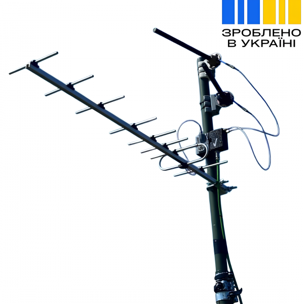 Виносна антена для управління дронами та БПЛА з укриття Military long range Helix
