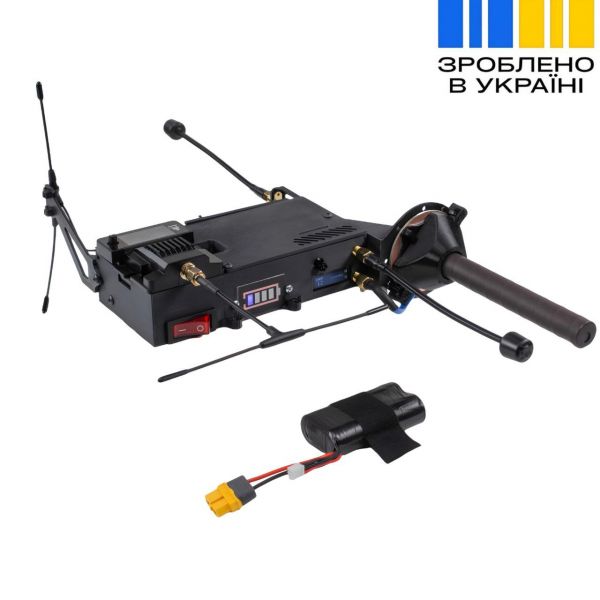 Ретранслятор для керування FPV дронами ELRS + 2 АКБ + вставка ТХ. Зв'язок до 17 км