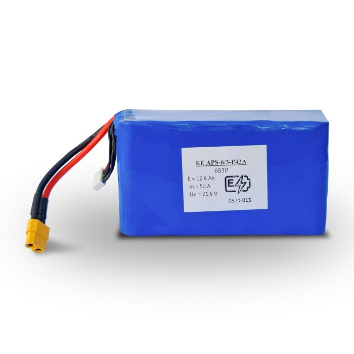 Акумулятор для дронів FPV 6S3P P42A Molicel