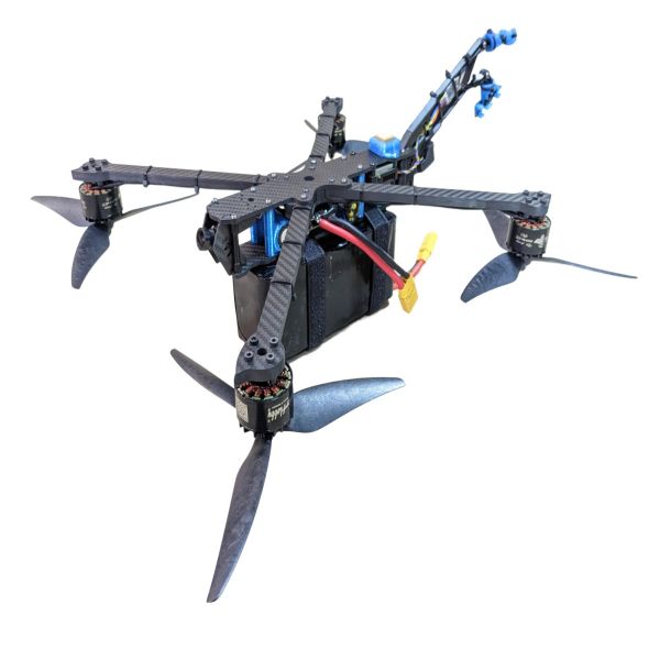 FPV дрон перехоплювач розвідувальних крил URS FQ-10KN цифрове відео DJI O4 Air Unit Pro