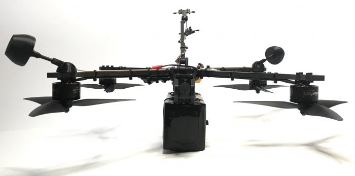 FPV дрон перехоплювач розвідувальних крил URS FQ-10KN цифрове відео DJI O4 Air Unit Pro