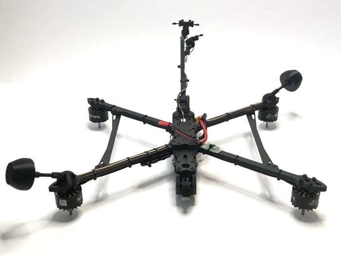 FPV дрон перехоплювач розвідувальних крил URS FQ-10KN цифрове відео DJI O4 Air Unit Pro