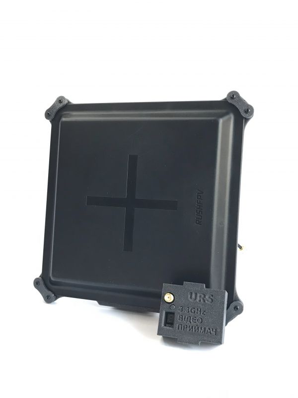 Антена патчова направлена VRX Патч 3.3 ГГц (Patch) для відеоприймача ретранслятора