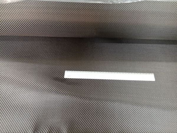 Углеродная ткань KORDCARBON 200 г/м2, plain ш.125 см