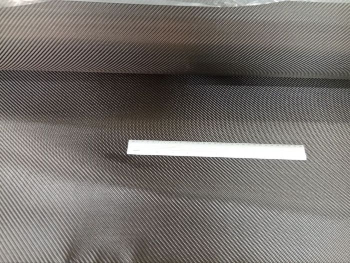 Углеродная ткань KORDCARBON 200 г/м2, plain ш.125 см