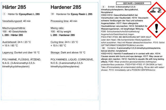 Затверджувач MGS LH-285 (30 хв.) HEXION