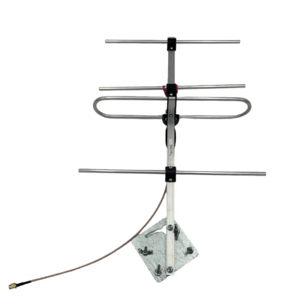 Направлена антена mini Yagi 900 МГц з підсиленням 8.6dBi, 4 секції SMA