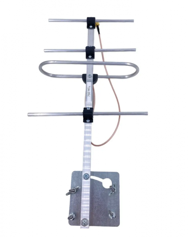 Направлена антена mini Yagi на 433 МГц з підсиленням 8.6dBi, 4 секції SMA