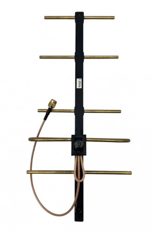 Направлена антена Mini Yagi 1.2 GHz | Підсилення 8.6 dBi, 5 секцій SMA