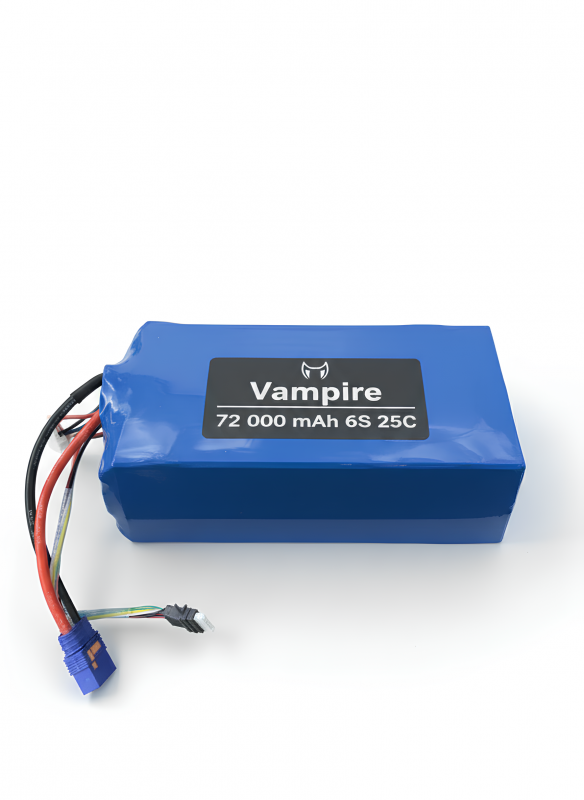 Акумулятор Vampire 72 000 mAh 6S 25C Акумулятор Vampire 72 000 mAh 6S 25C