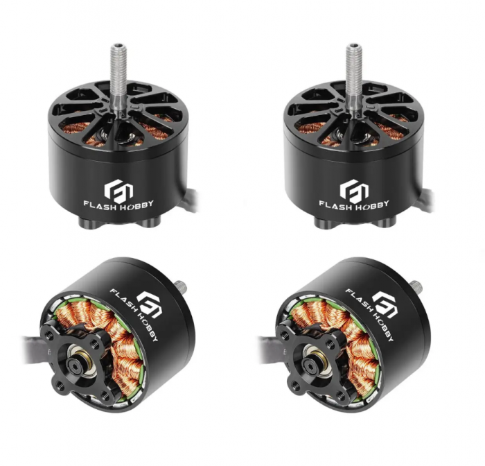 Мотор безколекторний FlashHobby 4320 350KV FPV Мотор безколекторний FlashHobby 4320 350KV FPV
