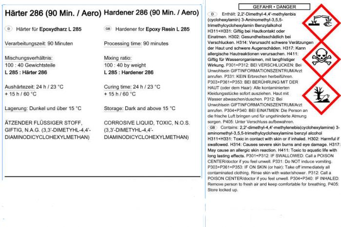 Затверджувач MGS LH-286 середній