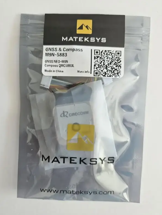 Модуль GPS для дрона Matek Systems GNSS Compass M9N-5883