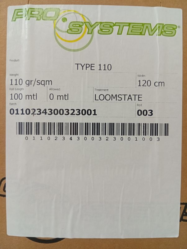 Арамiдна тканина 110г/м2 (Twill) ш. 120см