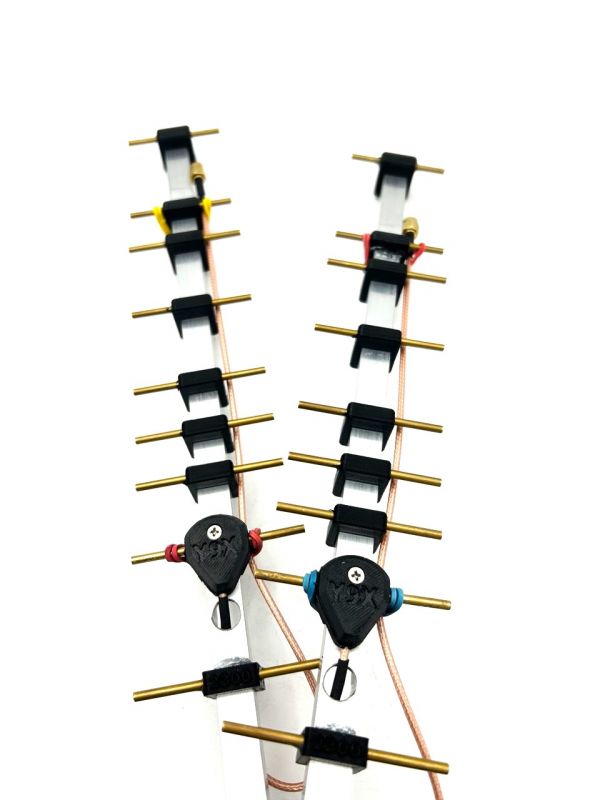 Направлена антена Yagi Y9X на  2.4 ГГц з підсиленням 13.4dBi, 9 секцій RP-SMA