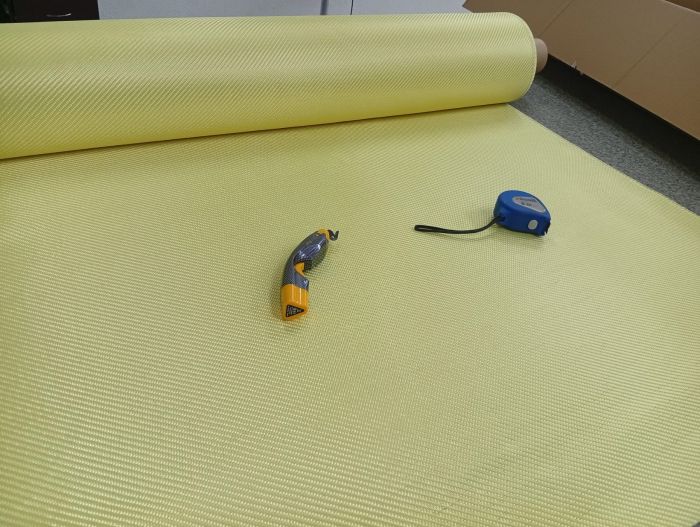 Арамiдна тканина  300гм2  (Twill) , ш.125см