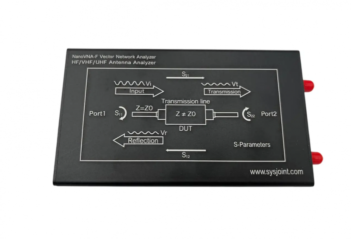 Векторний аналізатор мереж Nano-VNA-F V3 (1 МГц – 6 ГГц, 4.3")