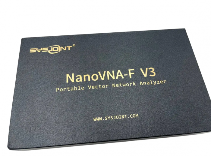Векторний аналізатор мереж Nano-VNA-F V3 (1 МГц – 6 ГГц, 4.3")