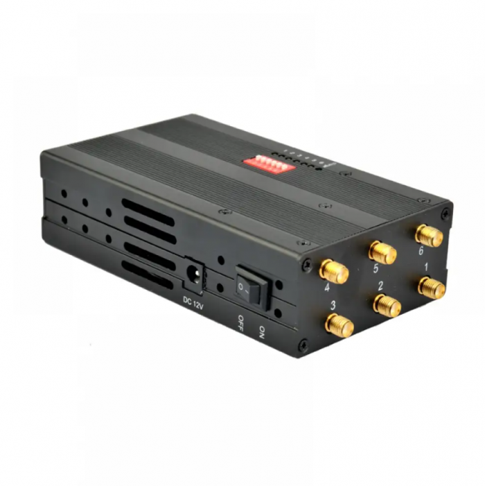 Потужна переносна глушилка GSM/CDMA/DCS/PHS/3G/4G/Wif, 6 антен