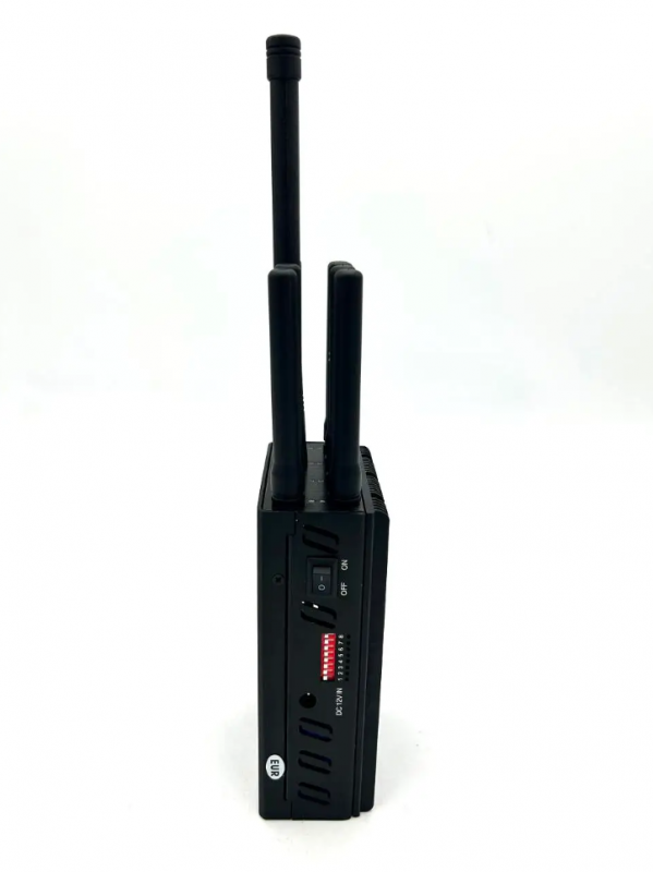Потужна переносна глушилка GSM/DCS/WiFi/3G/4G/GPS/LOJACK, 8 антен