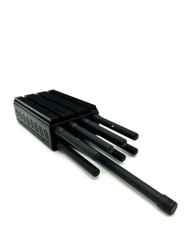 Потужна переносна глушилка GSM/DCS/WiFi/3G/4G/GPS/LOJACK, 8 антен