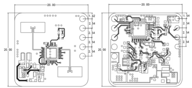Радарний мікрохвильовий датчик руху HLK-LD2410S 24 ГГц