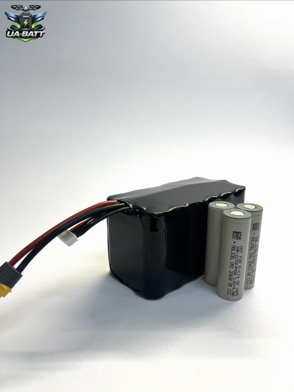 Акумулятор для FPV дрону 6s3p Molicel 12600 mAh