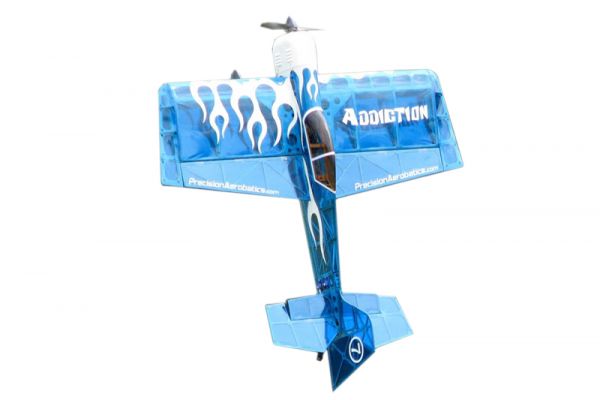 Літак радіокерований Precision Aerobatics Addiction 1000мм KIT (синій)