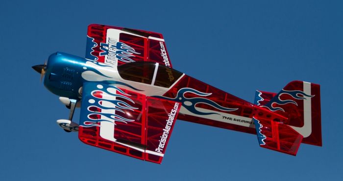 Літак радіокерований Precision Aerobatics Addiction XL 1500мм KIT (червоний)