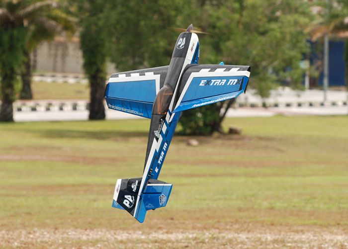 Літак радіокерований Precision Aerobatics Extra MX 1472мм KIT (синій)