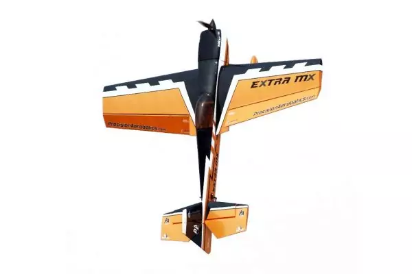 Літак радіокерований Precision Aerobatics Extra MX 1472мм KIT (жовтий)