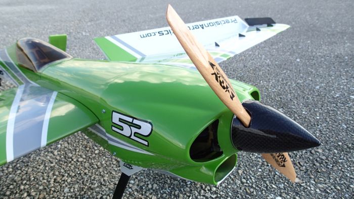 Літак радіокерований Precision Aerobatics XR-52 1321мм KIT (зелений)