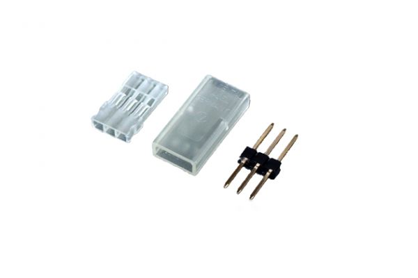 Конектори PowerBox для сервоприводів JR Male 50шт