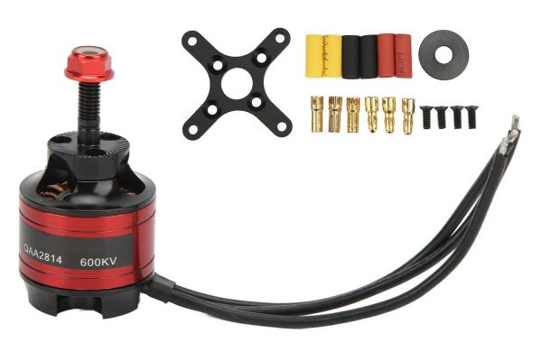 Двигун QX Motor QAA2814 600KV для авіамоделей та мультикоптерів