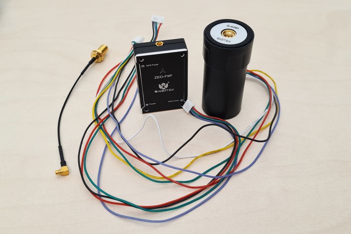 Модуль GPS Qio-Tek RTK-F9P з компасом QMC5883 CAN