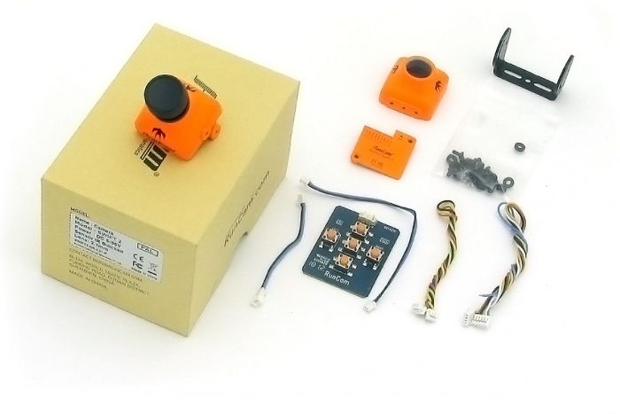 Камера FPV RunCam Swift 2 CCD 1/3" MIC 4:3 (2.3мм оранжевий)