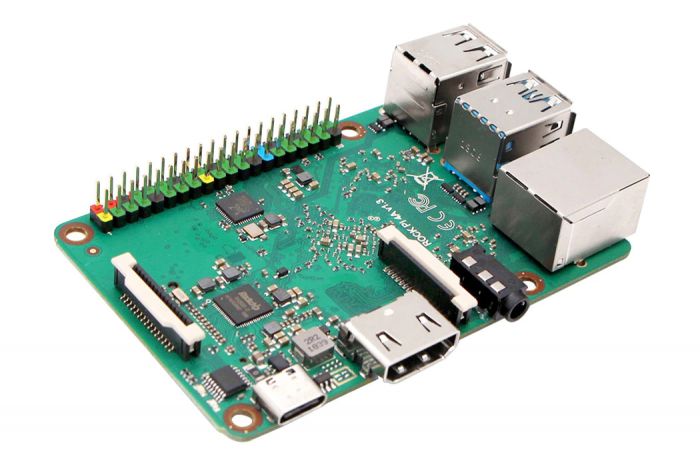 Мікрокомп'ютер ROCK PI 4 Model A 4GB v1.4 (без WLAN/BT/PoE)